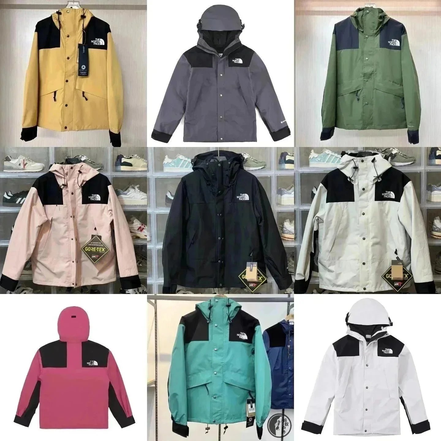 美潮爆款登山服防风服冲锋衣