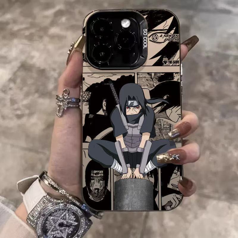 Uchiha Itachi Is Suitable for Apple 17Promax Mobile Phone Case, Personalized Vitality Case Iphone16/15/14 European and American 13