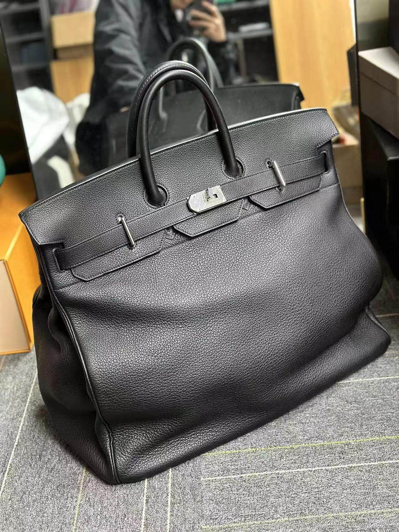 Fitness Bag 2025 New Large-Capacity Travel Bag Men's Bag Short-Distance Business Trip Portable Tennis Bag Hac50 Platinum Bag QC-Foto von TAOBAO auf Qualit.ly