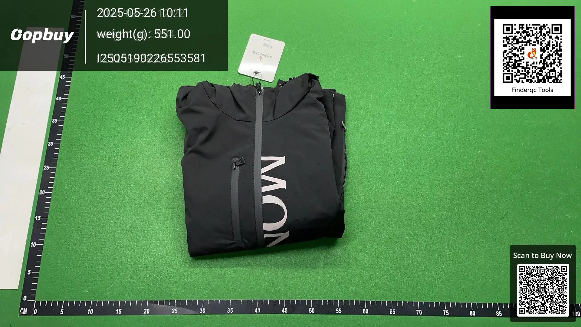 Moncler Black Jacket