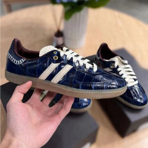 Putian Wales Bner X Sam Collegiate Navy Night Fashion Trend Men and Women Board Shoes