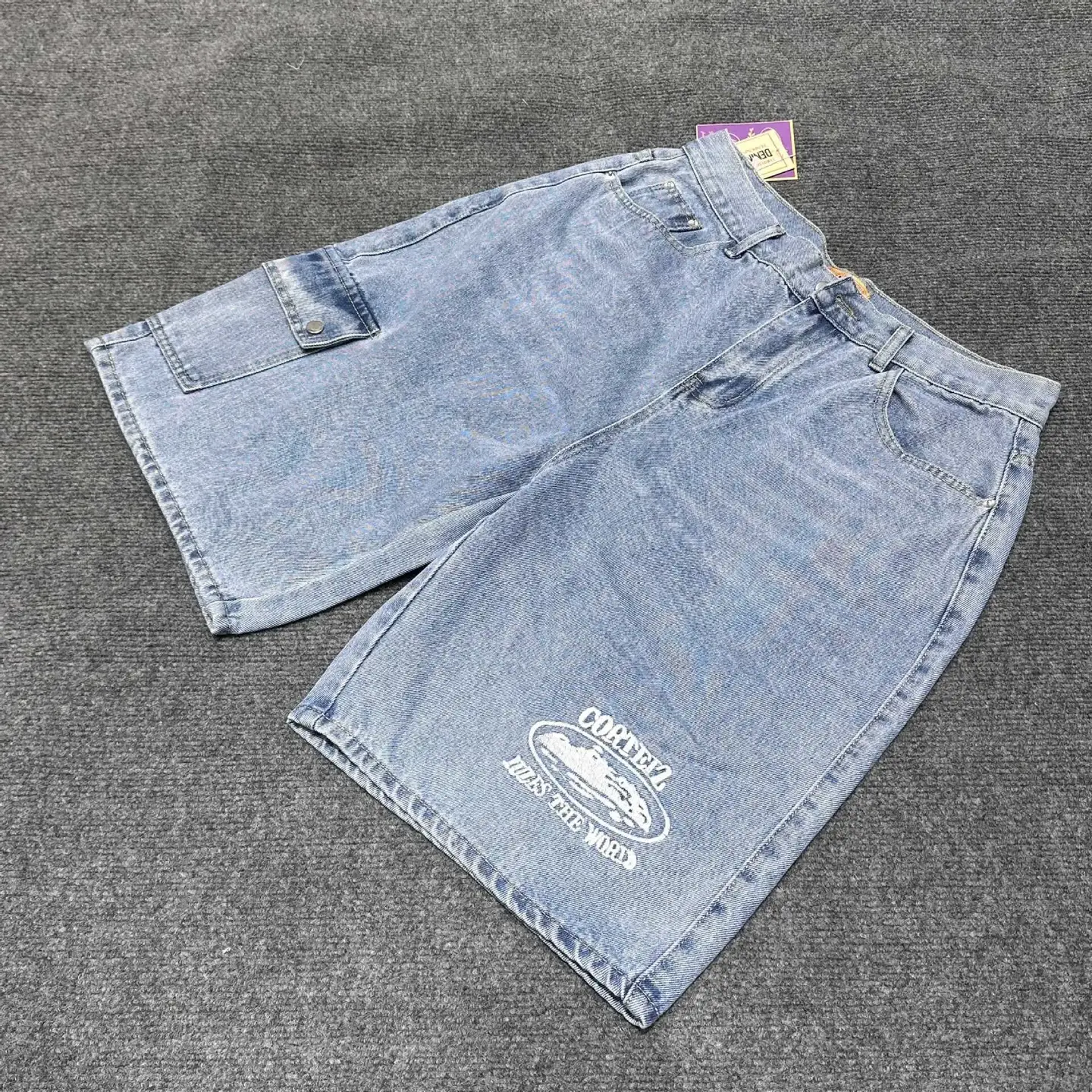New arrival American Corteiz Alcatraz Joint Model Print Loose Casual Men's and Women's Sports Pants shorts Summer