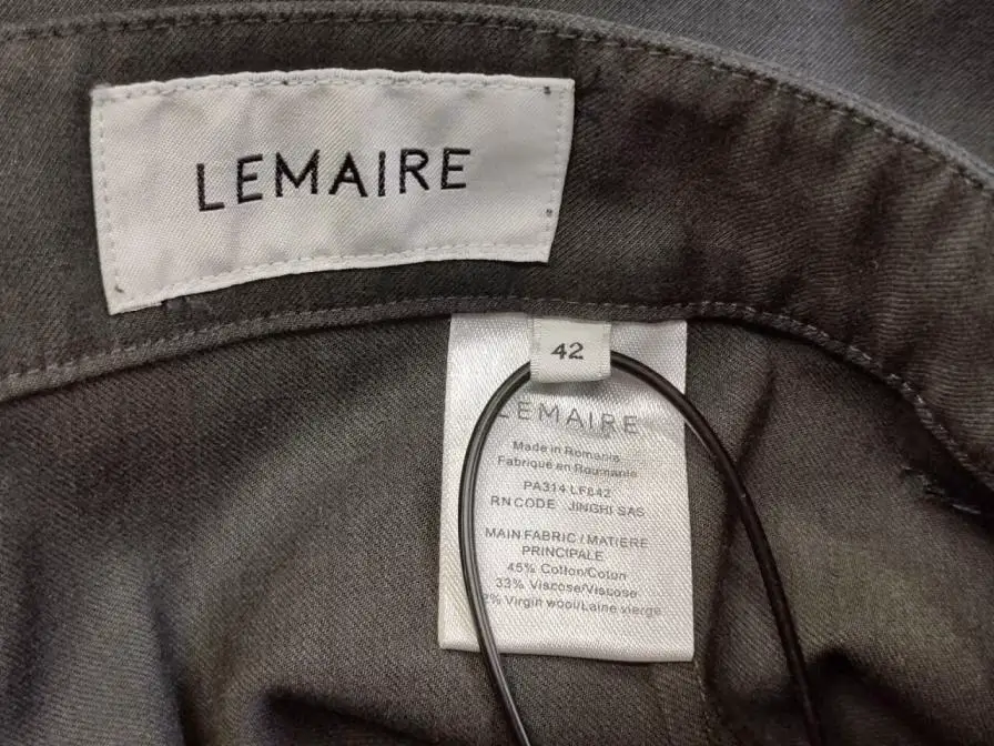 Independent Lem Style KENIJIMA Same Style Ribbon Three Dimensional Cut Wrinkle Drop Western Pants Old Money Vibe Style