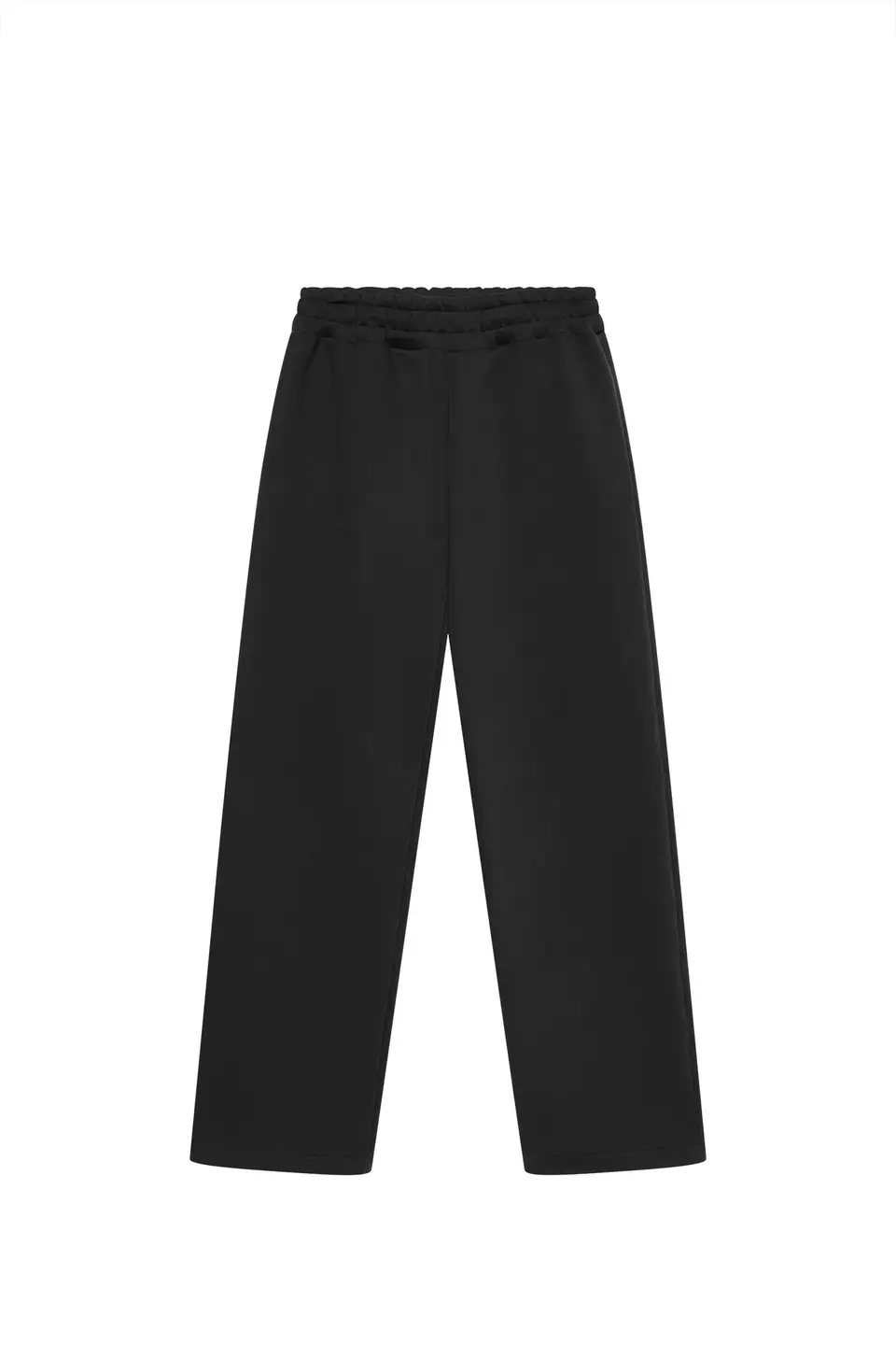 2025 New Cross-Border Unisex Fleece Hot-Selling Sweatpants Fashion Street Trendy Loose Comfortable Elastic Waistband Sweatpants