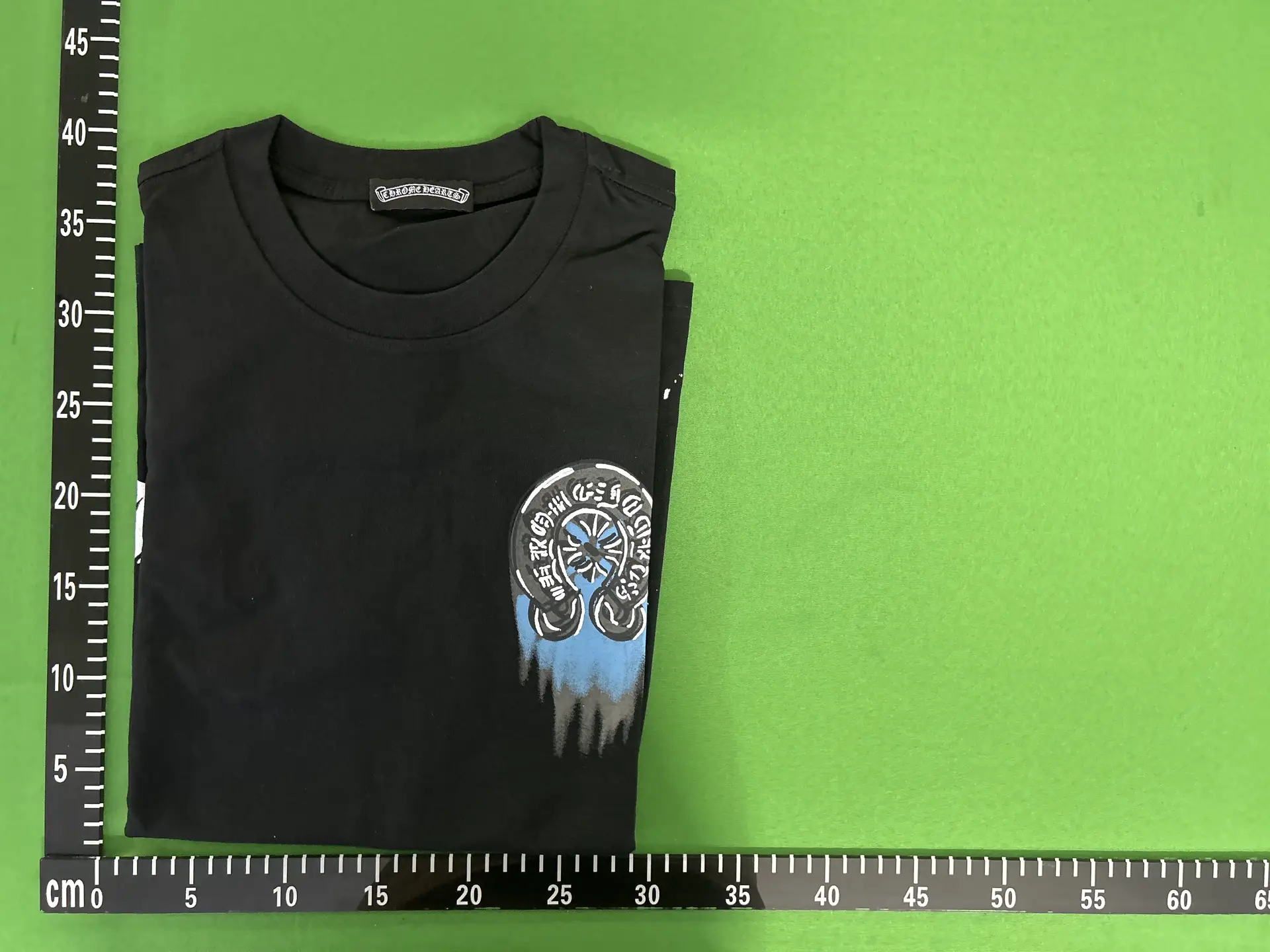 24Chrome Heart New Chrome T-Shirt Summer Short-Sleeved European and American Street Hip-Hop Men's and Women's Short-Sleeved Series