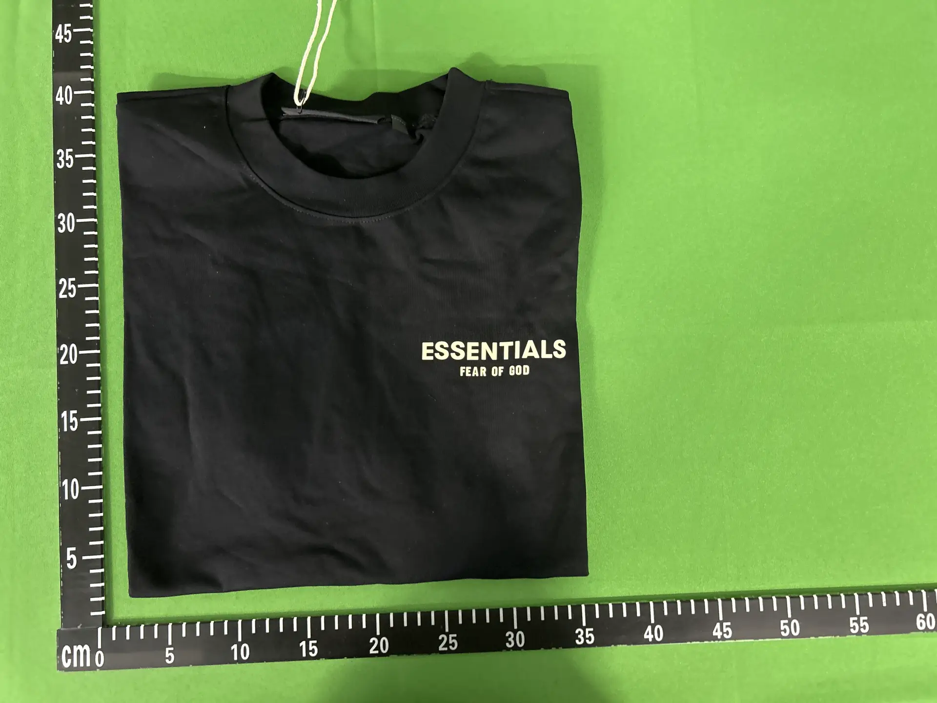 Essentials Fear of God Black T-Shirt