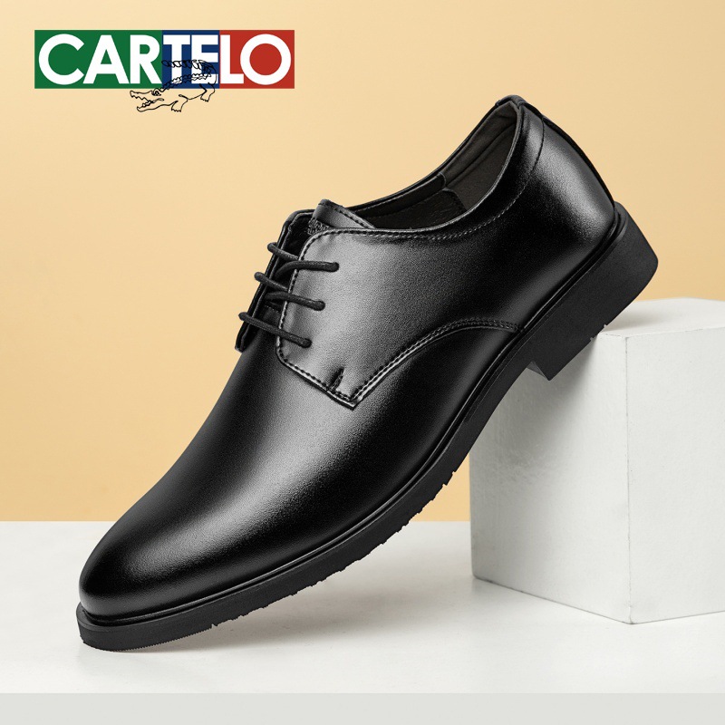 Katie Crocodile Men's Leather Shoes Business Casual Dress Shoes Men's Casual Shoes Cowhide Shoes Men's Shoes
