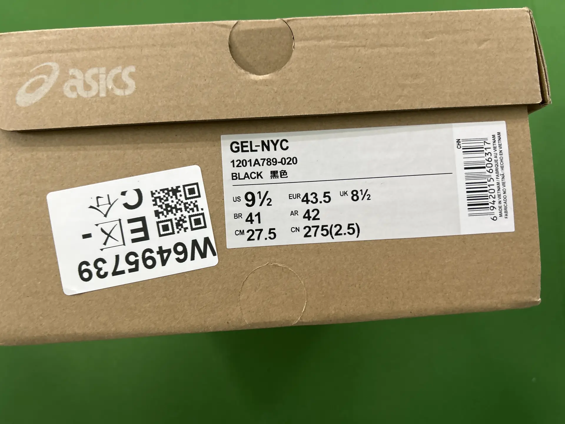 Asics GEL-NYC Black