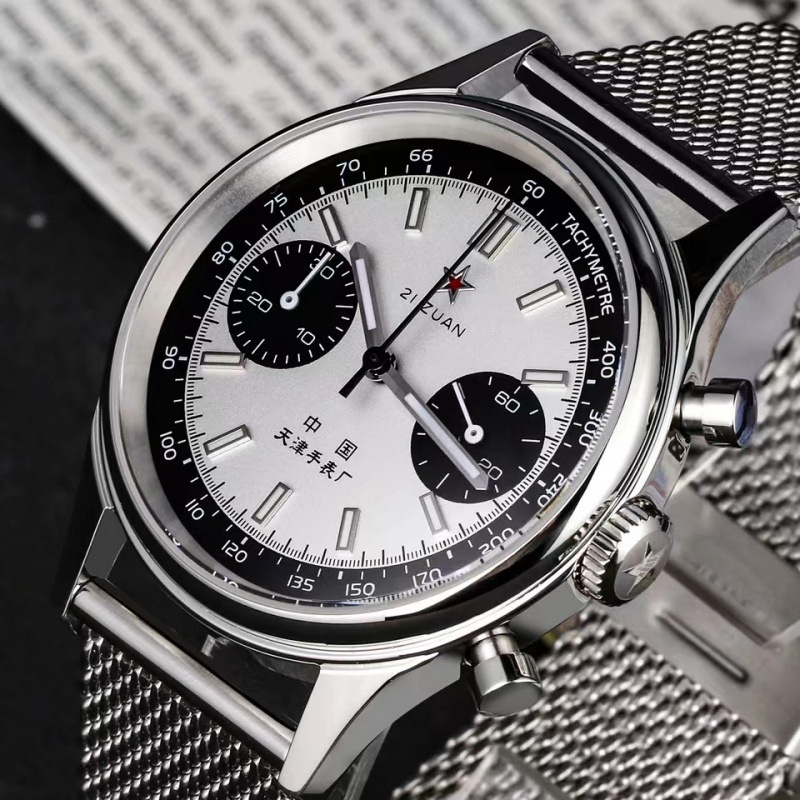 2022 cross-border products lid glass 5-pin multifunctional atmospheric quartz watch manufacturers supply