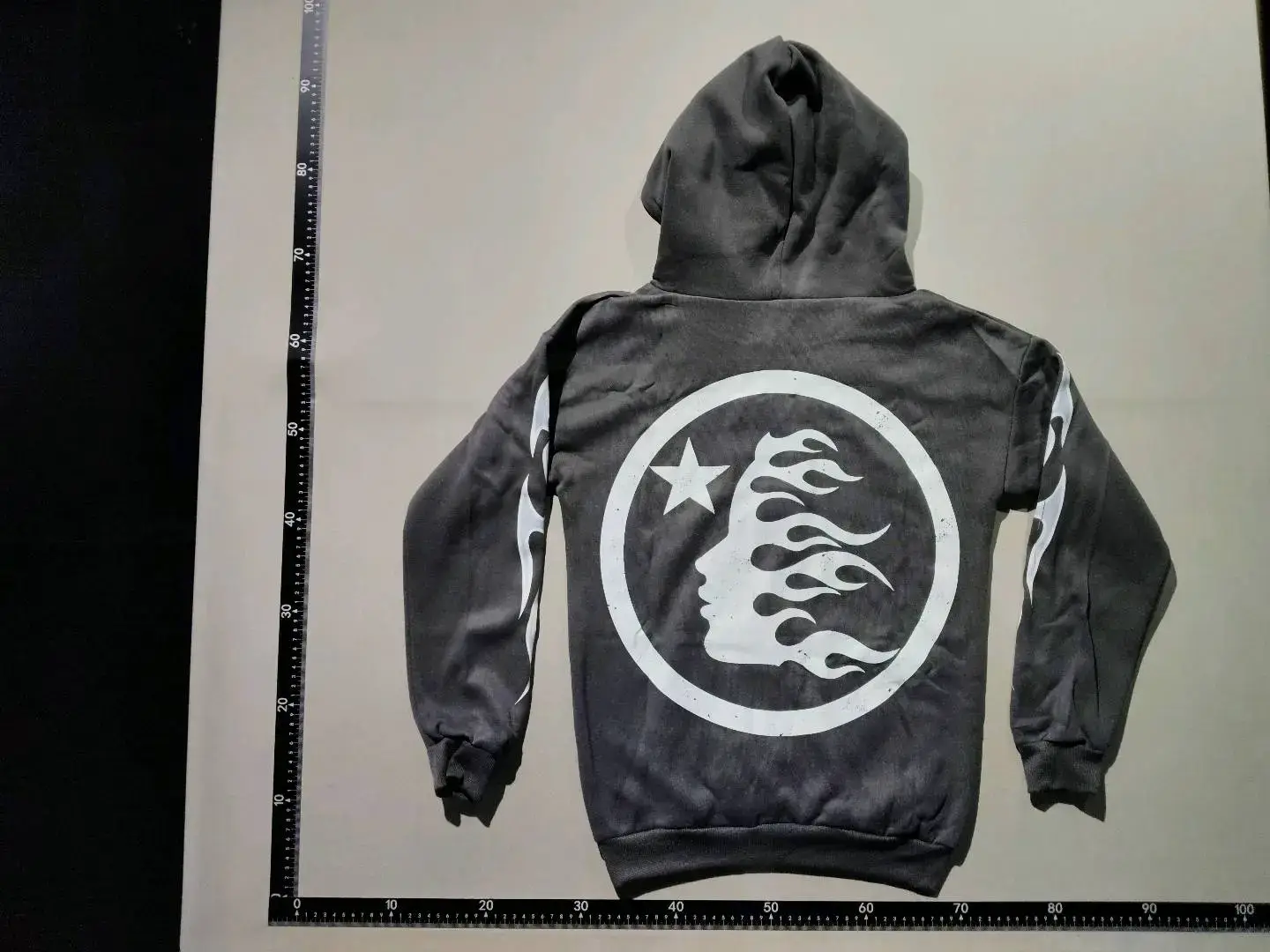 2025 New Cross-border HELLSTAR Front and Back Printed National Tide Hoodie Sweater Joker Casual Hot Selling