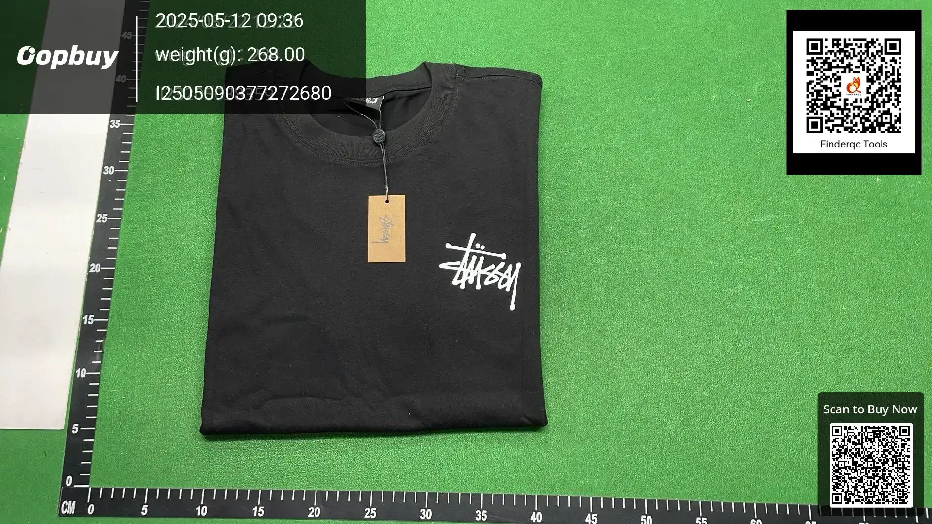 Stussy Short-Sleeved T-Shirt Black