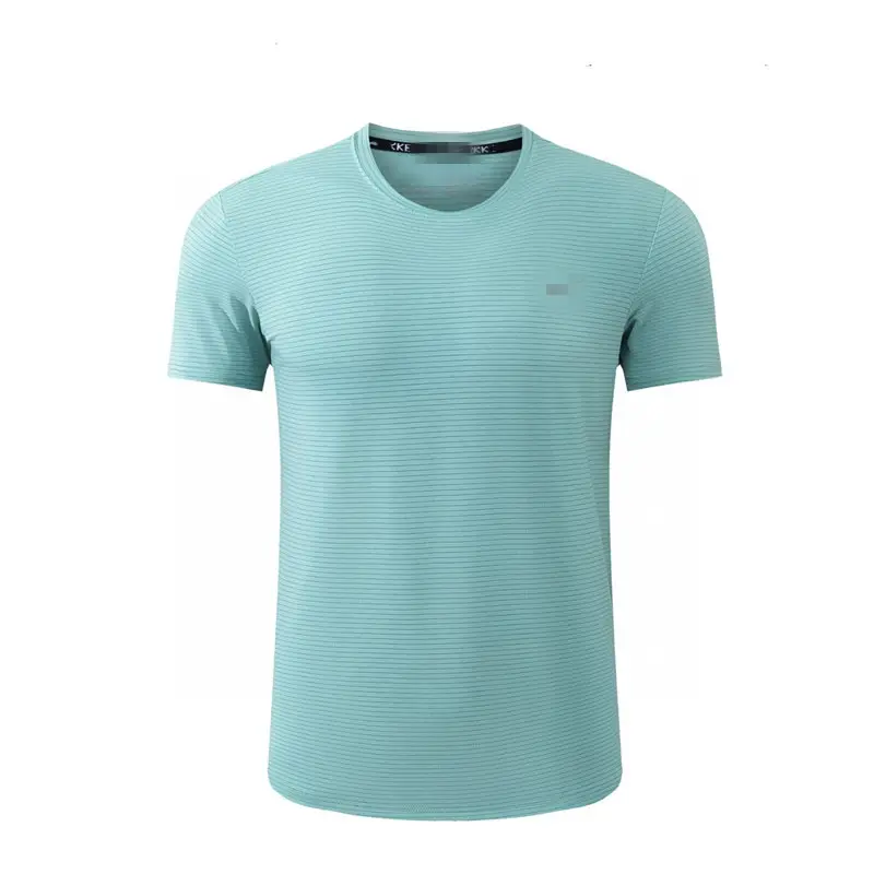 Casual Ice Silk Fitness Quick-drying Short-sleeved Men's Basketball Training Clothes Running Top Summer Clothes Sports T-shirt Loose