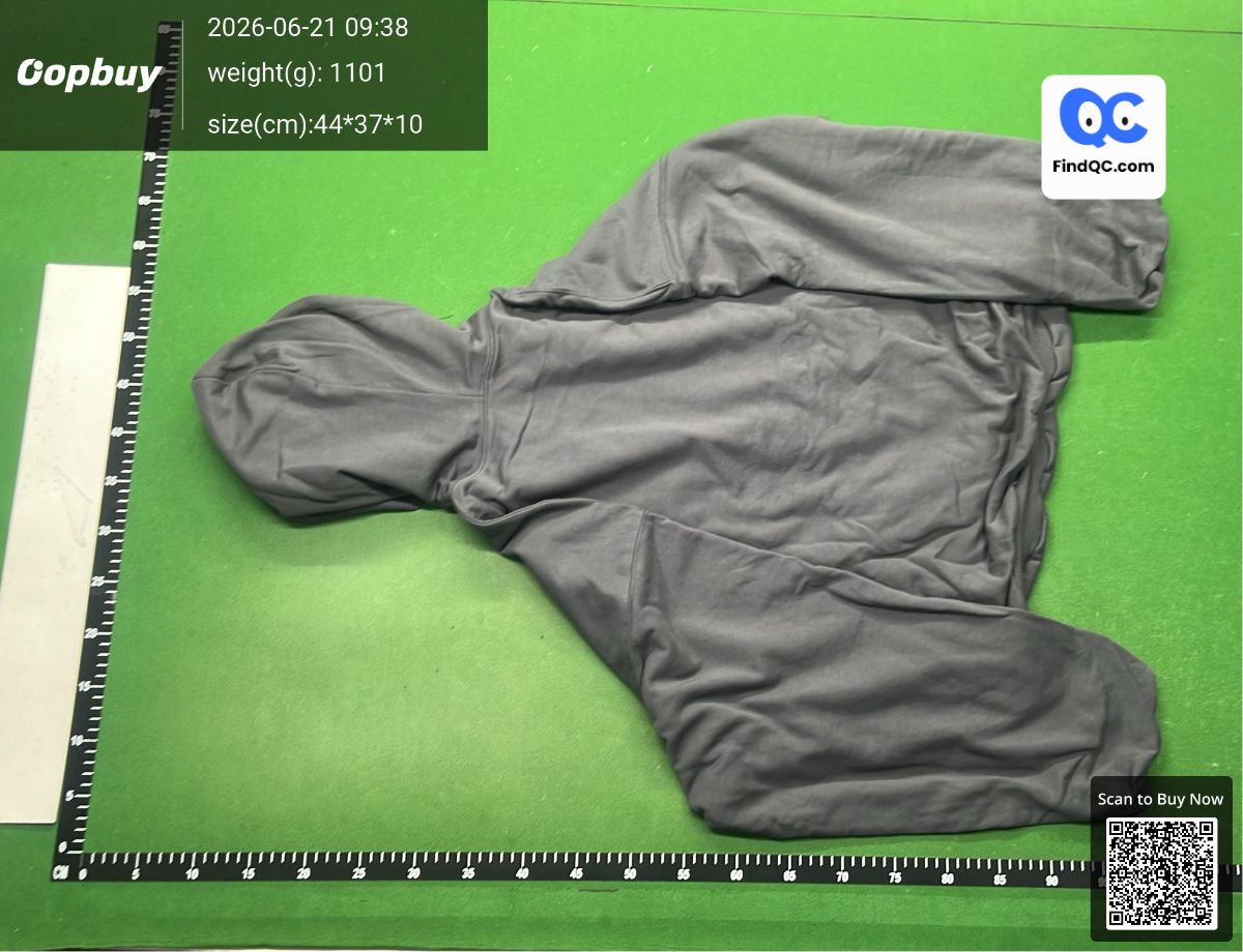 Idlt Short Wide Oversized Double-Layer Hoodie Sweatshirt European and American Kanye Oversize Street Fashion ins — foto QC 2