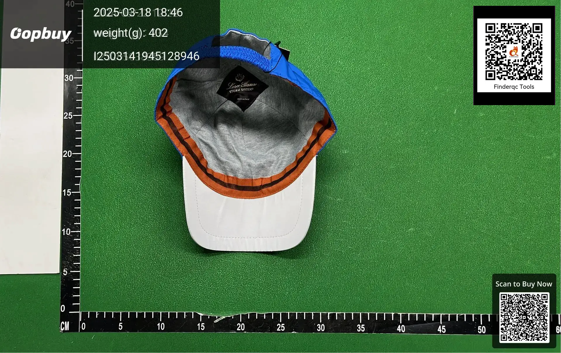 Loro Piana Storm System Baseball Cap