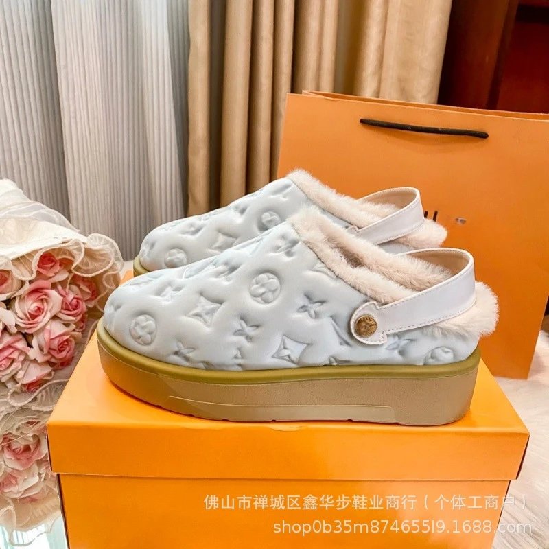 V拖鞋/包头一脚蹬女鞋 Foto QC de WEIDIAN na Qualit.ly