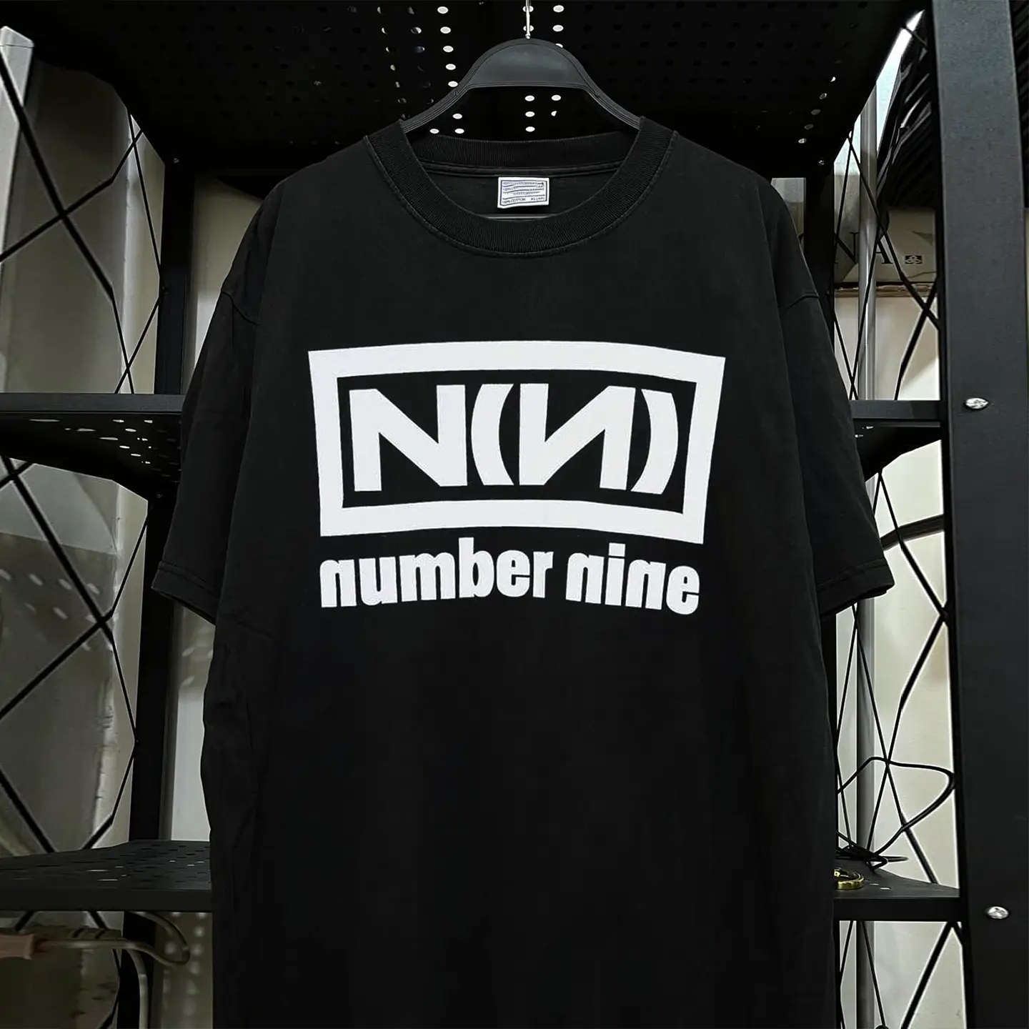 Nine Inch Nails 9inch Band High-End Short-Sleeve T-Shirt Hip-Hop American Style Cool Half-Sleeve Trendy