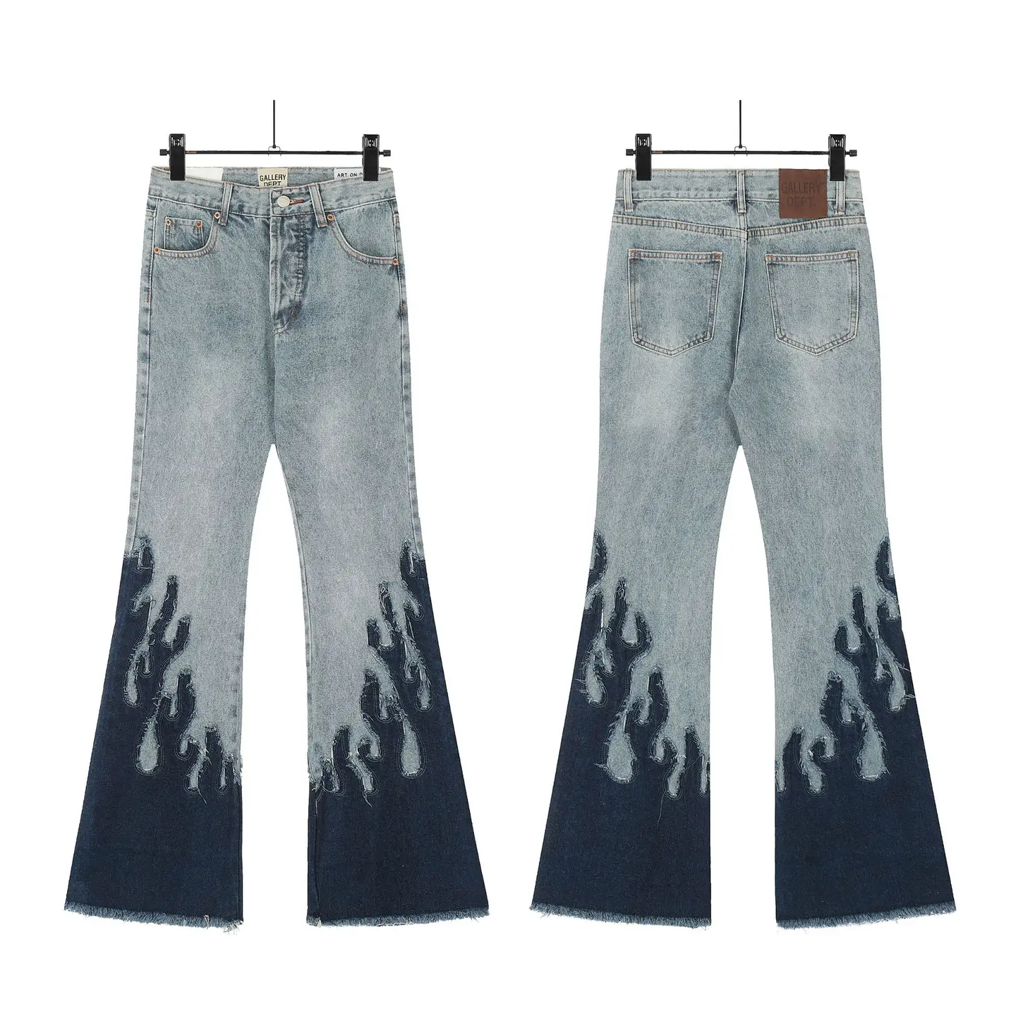 25 Years of Chrome Hearts Early Autumn New Style Washed Denim Pants for Men and Women Cross-Border Wholesale