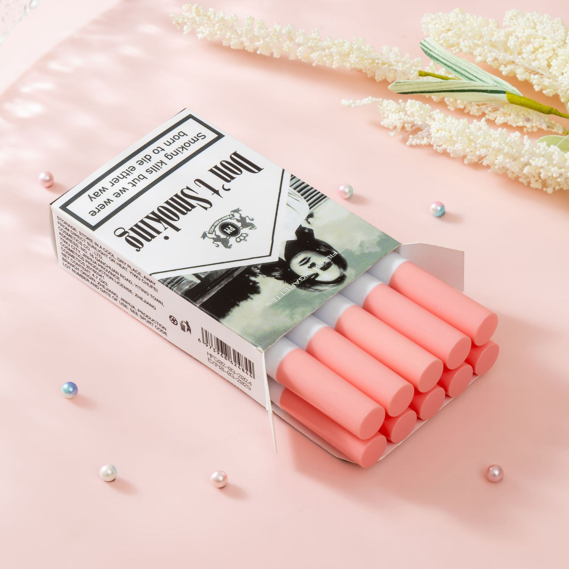 New matte non-stick cup lip gloss 10 Pack foreign trade cross-border lip glaze set liquid lipstick velvet European and American makeup