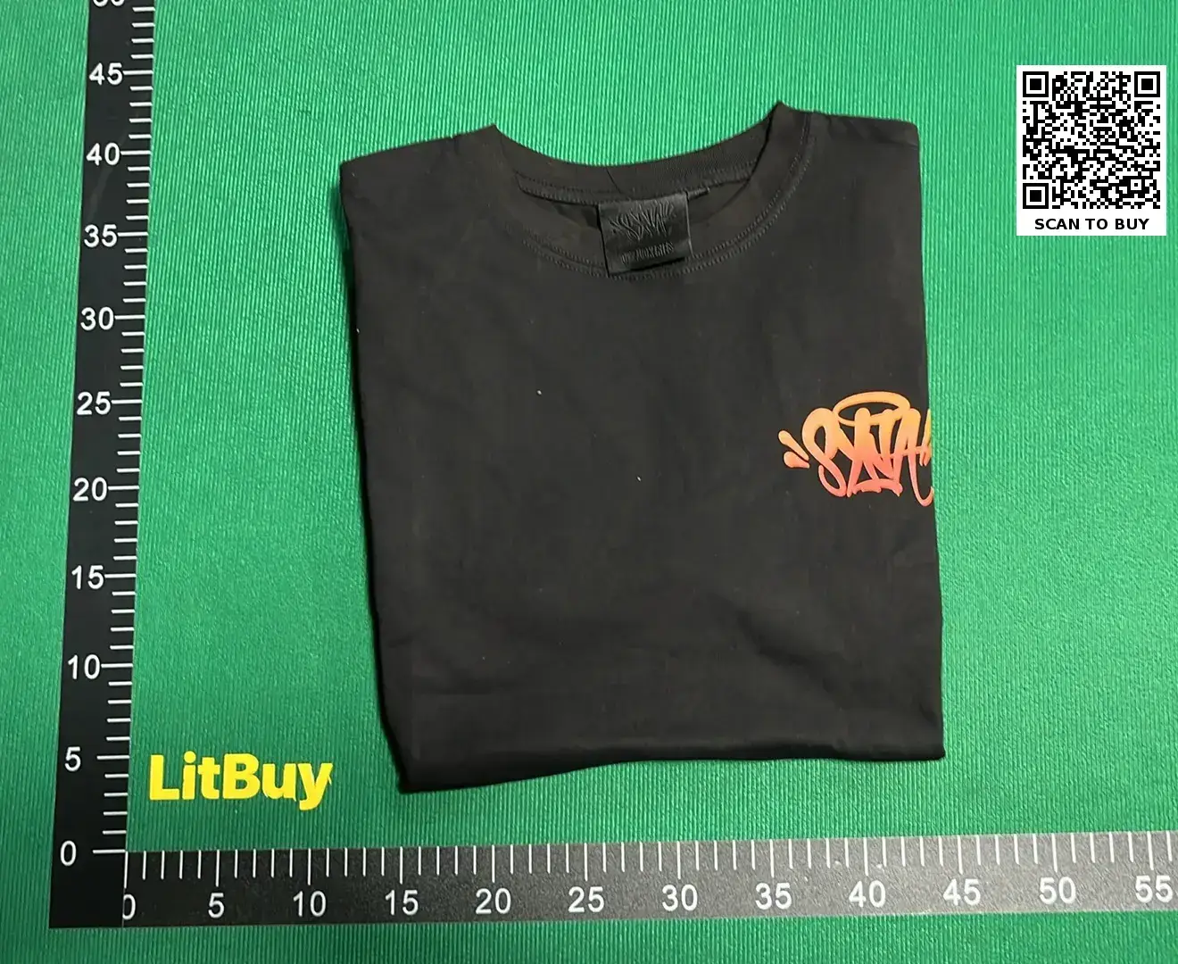 High Quality Drill Syna world European and American Cross-border Explosions Summer Fashion Brand Short-sleeved Men's Street Hip Hop T-shirt