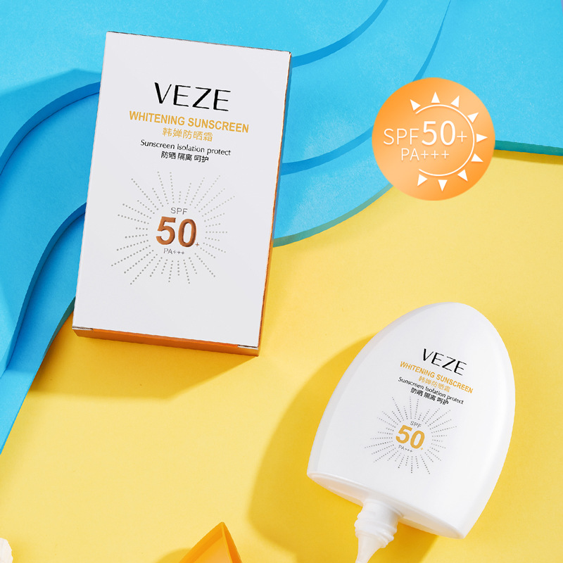 Summer Refreshing Sunscreen Series Fanzhen Han Chan Sunscreen Spf50+ Summer Skin Care Sunscreen Lotion Wholesale