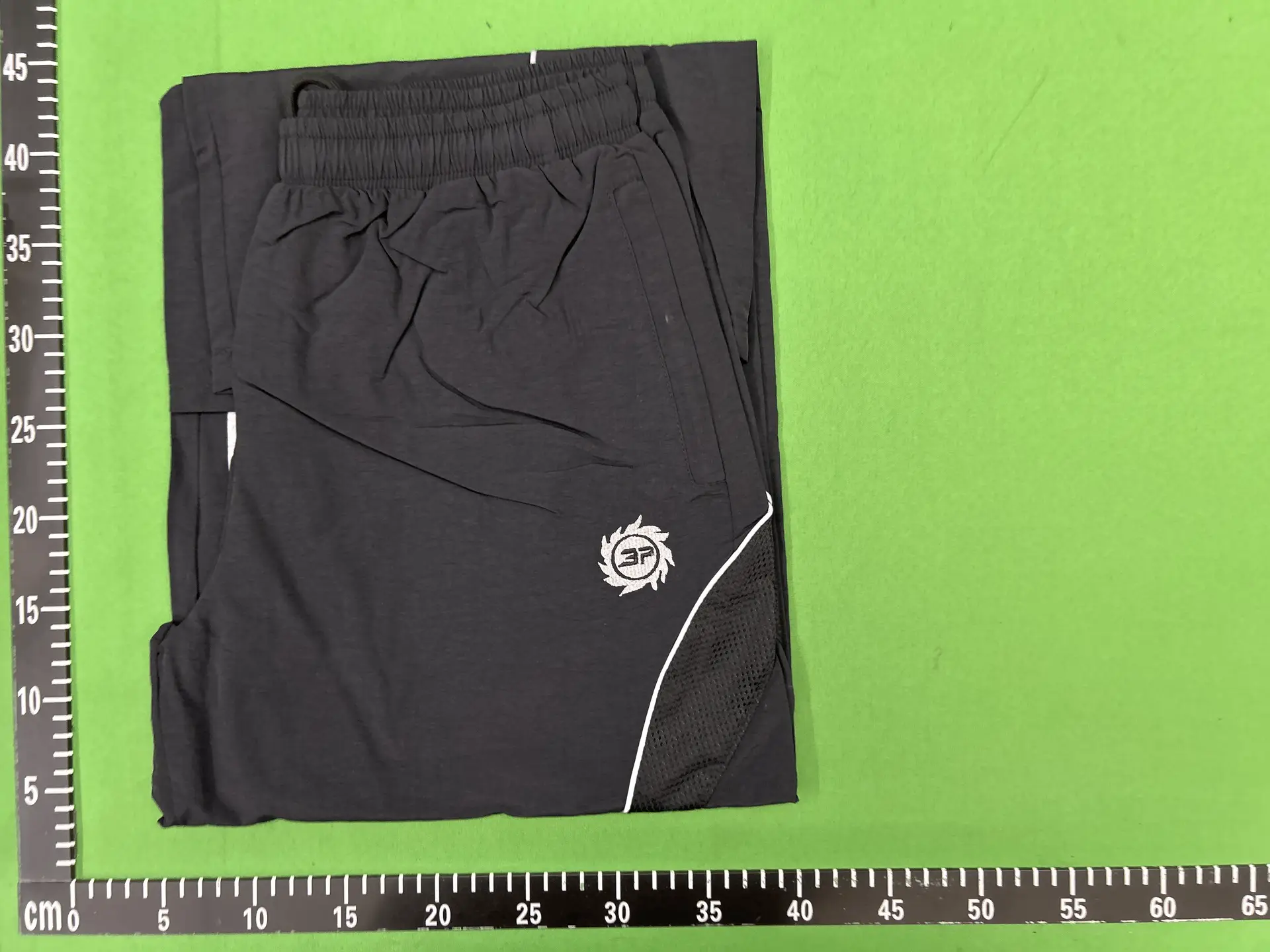 3P Sportswear Black Track Pants