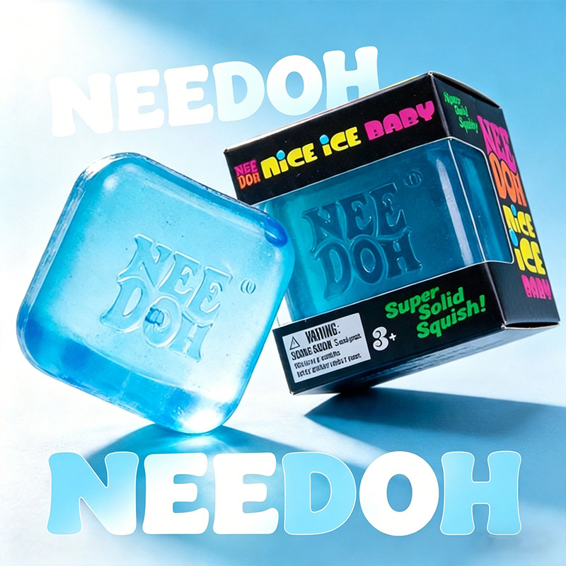 Needoh Squishy Ice Cube Maltose Slow Rebound Sensory Toy Stress Relief Cube Stress Relief Toy Ice Cube Squishy Fun QC 写真 1688 Qualit.ly