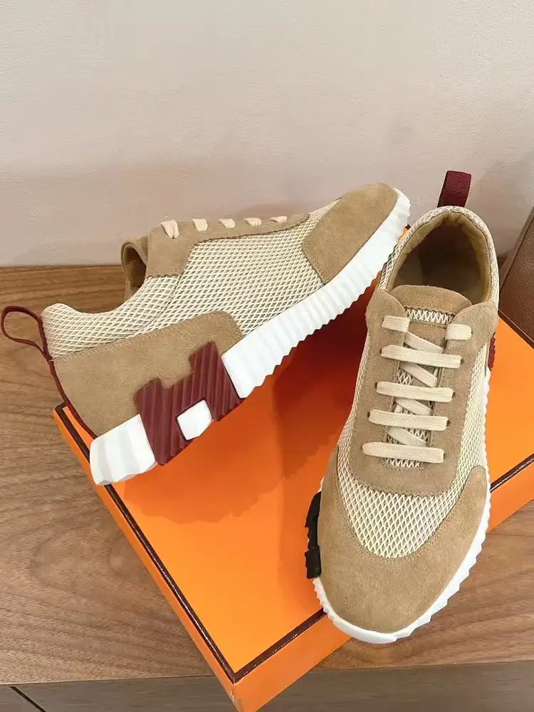 H Shoelace Mesh Fashion Casual Shoes for Men and Women 2025 Spring & Fall New arrival Couple Running Shoes Sports Shoes Panda Color