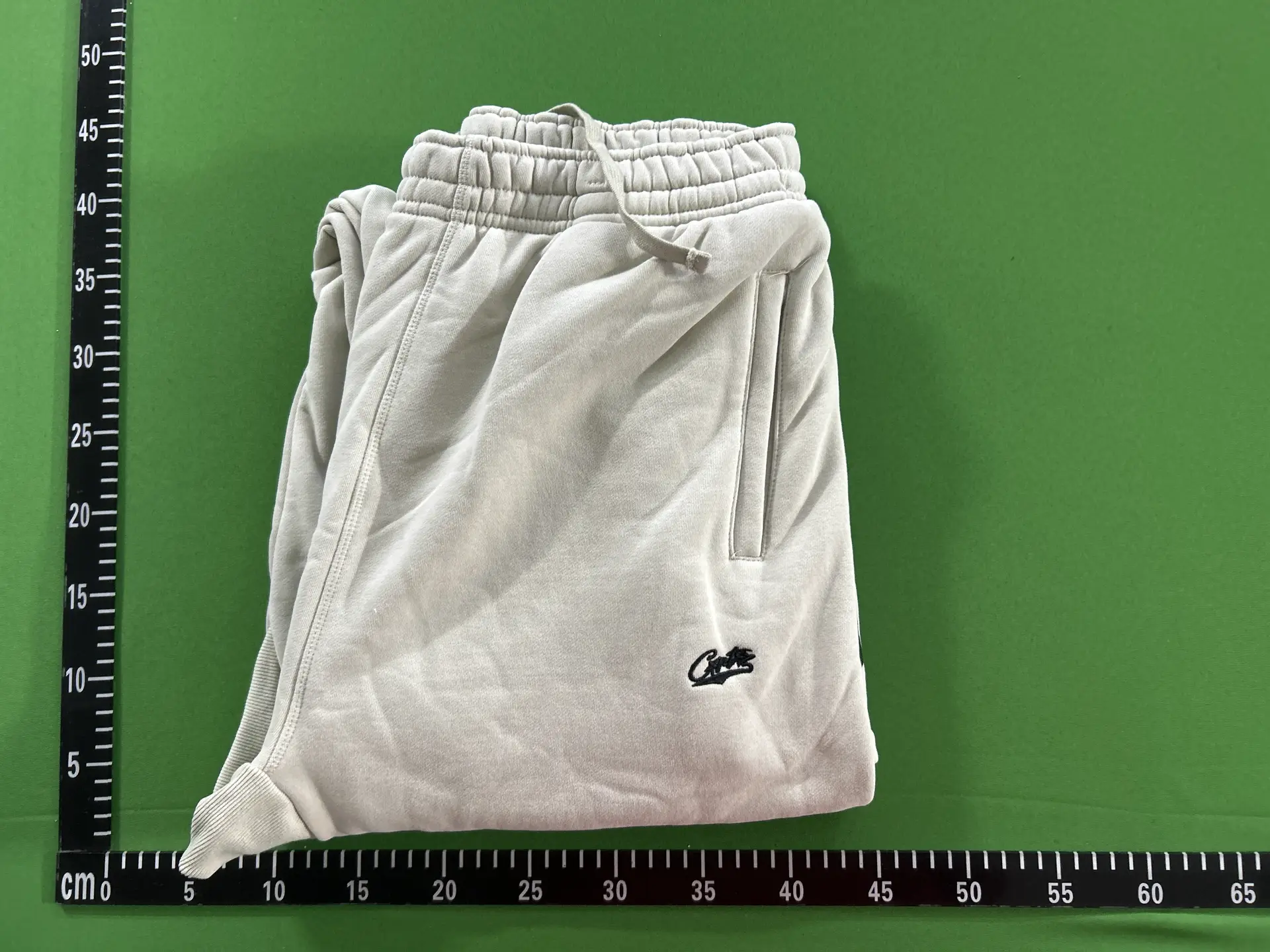 Crtz Logo Sweatpants Light Beige