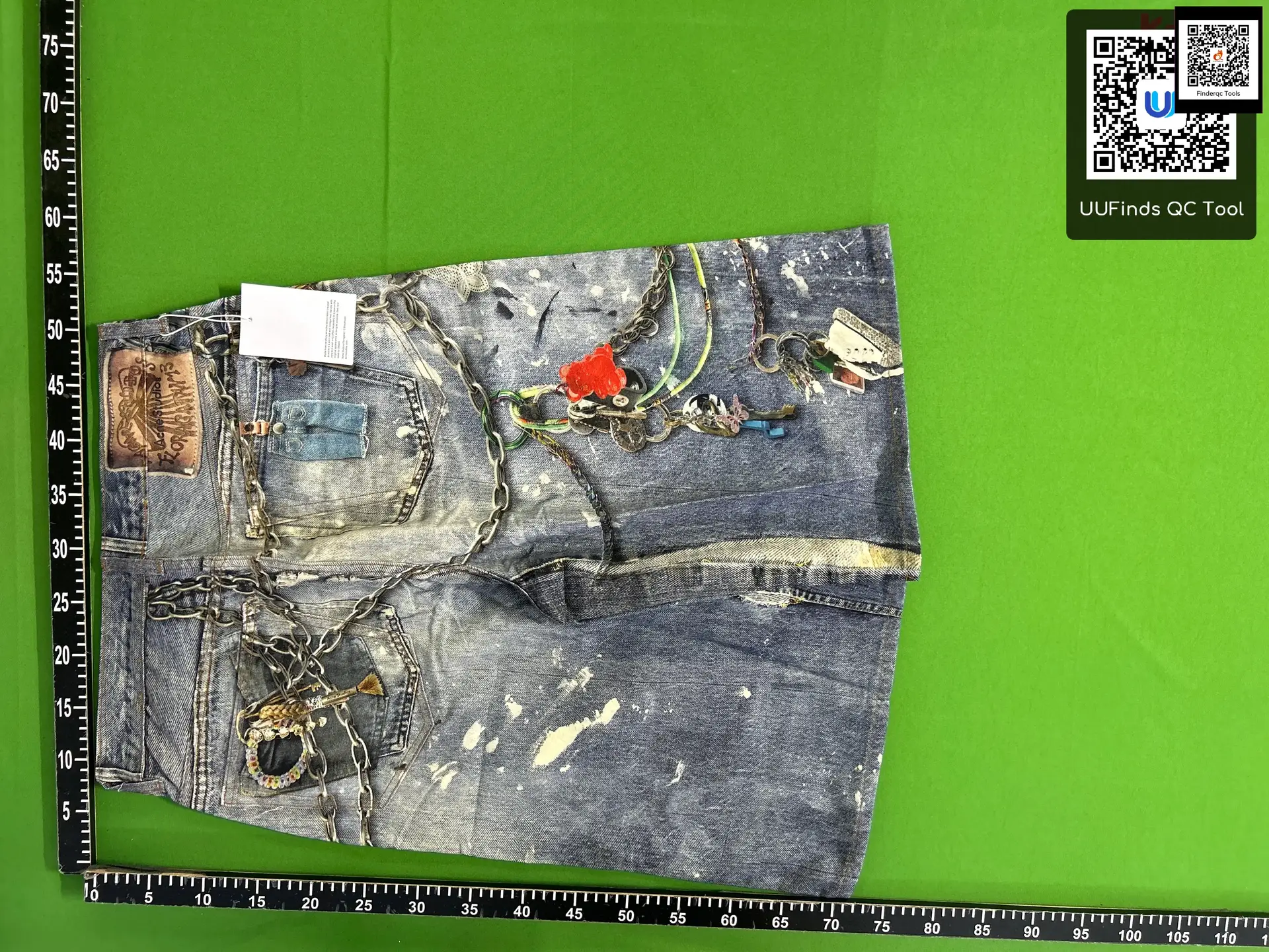 Diesel Denim Shorts with Charms