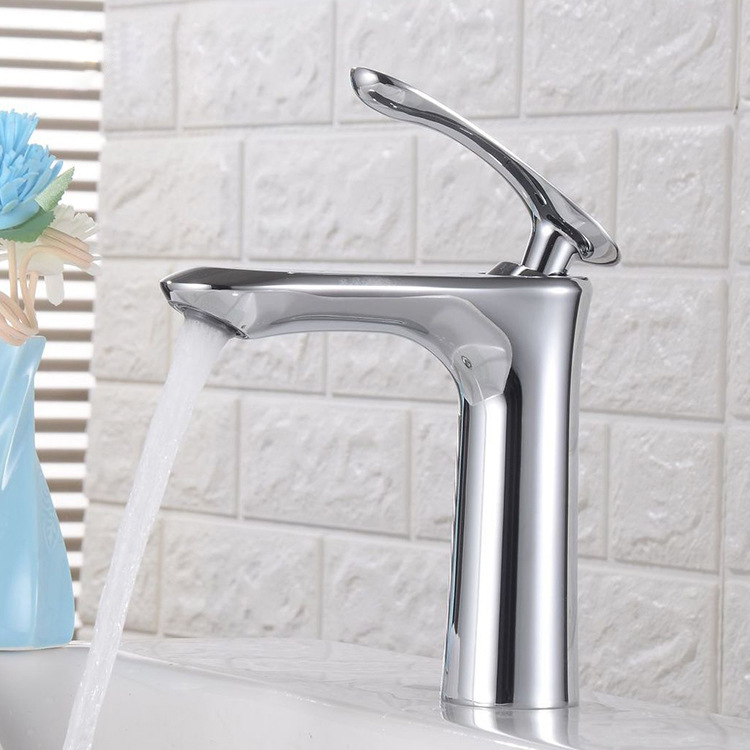 Copper alloy toilet washbasin faucet cold and hot water two-in-one wash basin wash basin faucet