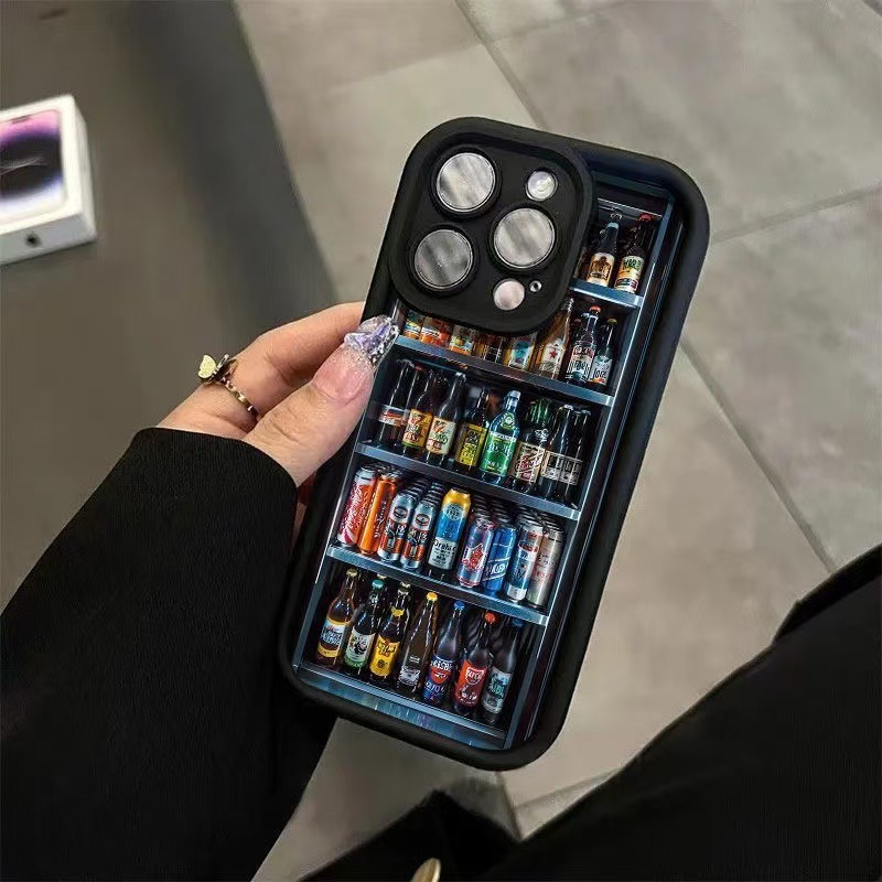 The new eye ladder for iphone16pro mobile phone case Apple 15 anti-fall 14 Europe and the United States 13promax12x