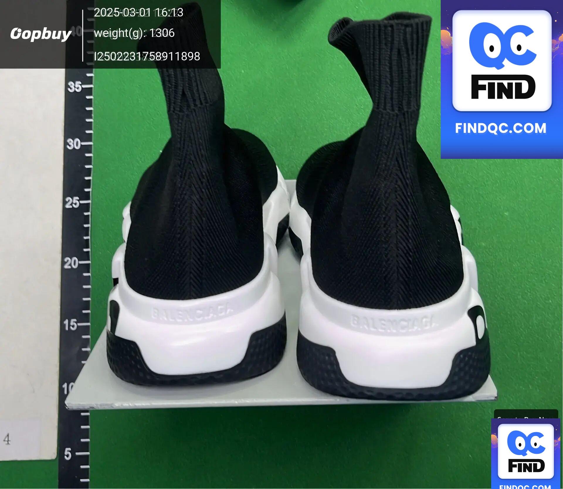 Balenciaga Speed High Black QC