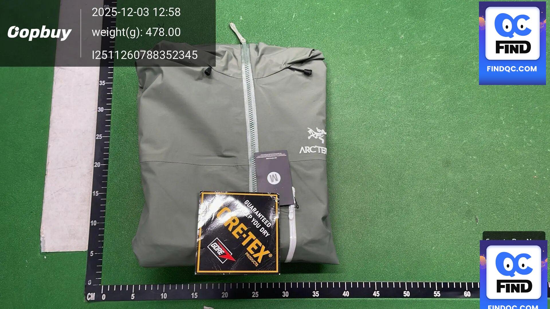 Arc'teryx Gore-Tex Pro Jacket QC