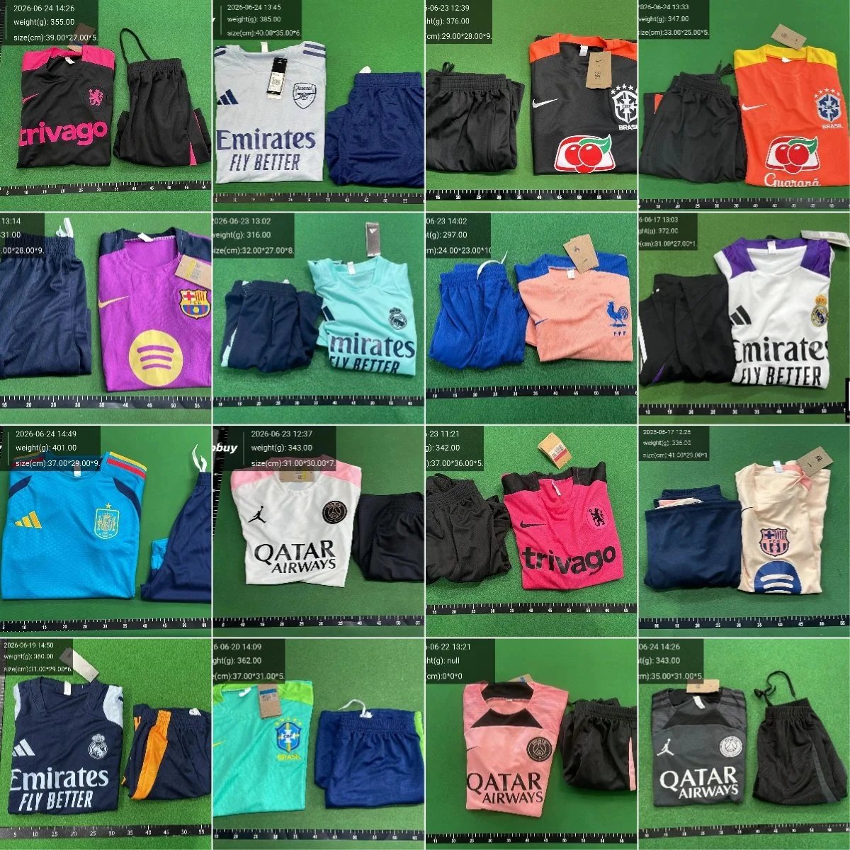 FC Barcelona x Spotify Jersey and Shorts Set