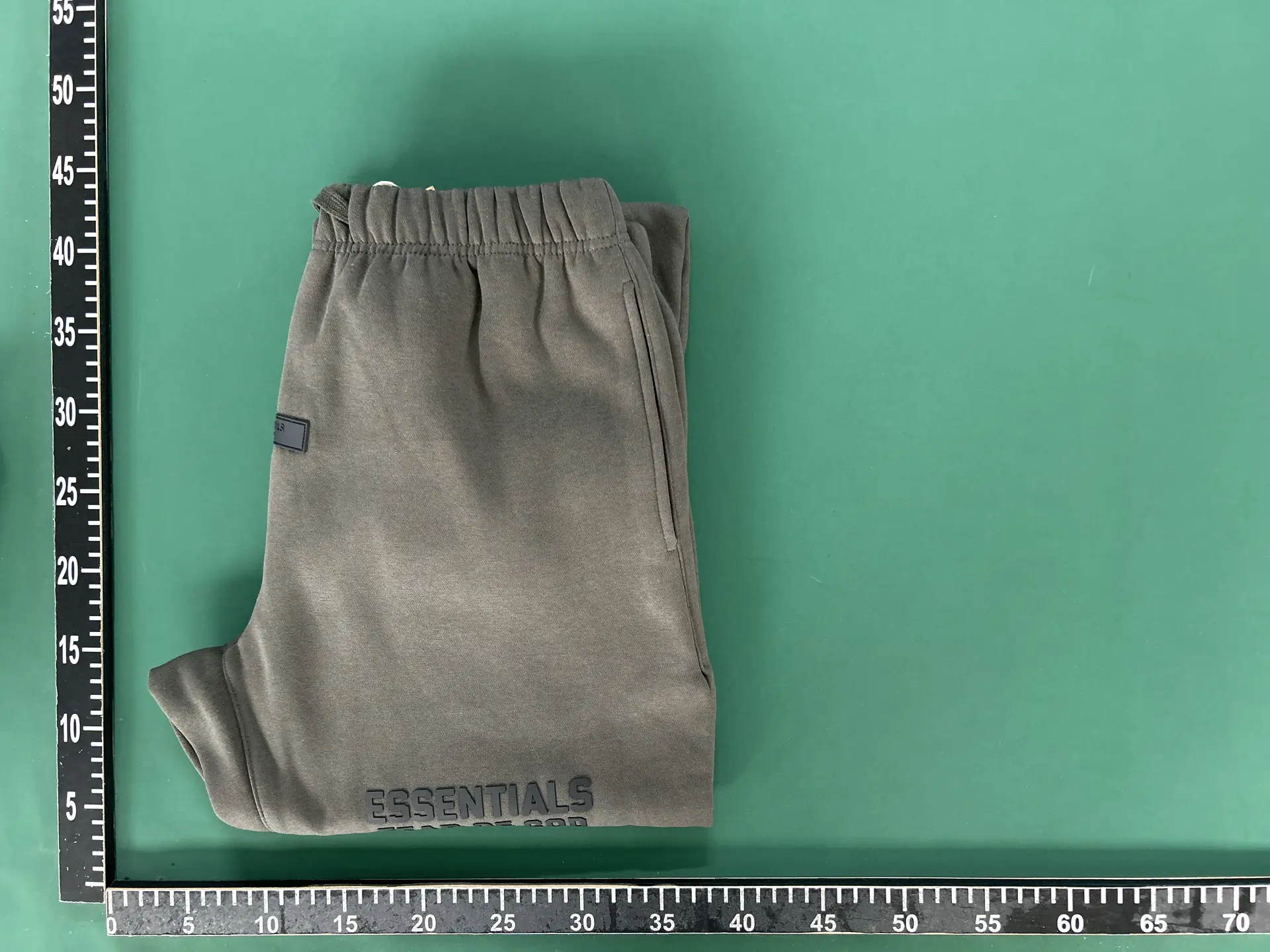 FOG Double Line ESSENTIALS Cotton Pants High Street Pressure Glued Casual Loose Autumn/Winter Trendy Brand Foot Tight Pants for Men