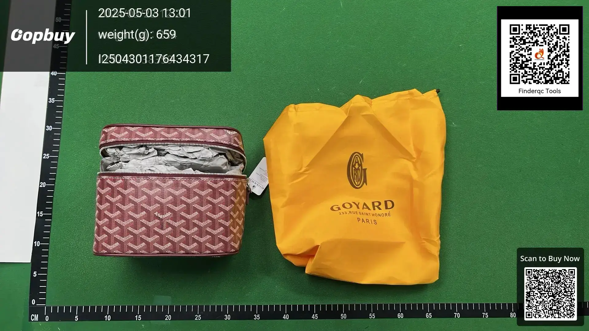 Goyard Cosmetic Bag