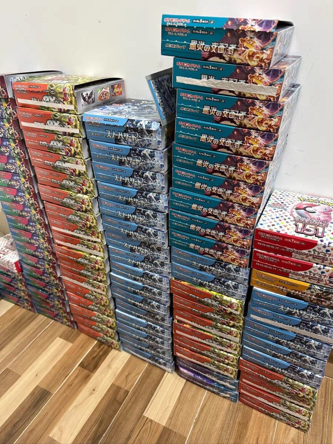 Authentic Pokémon Japanese Version Traditional Chinese Cards, Regular Cards with Flash Cards Included Foto QC de TAOBAO na Qualit.ly