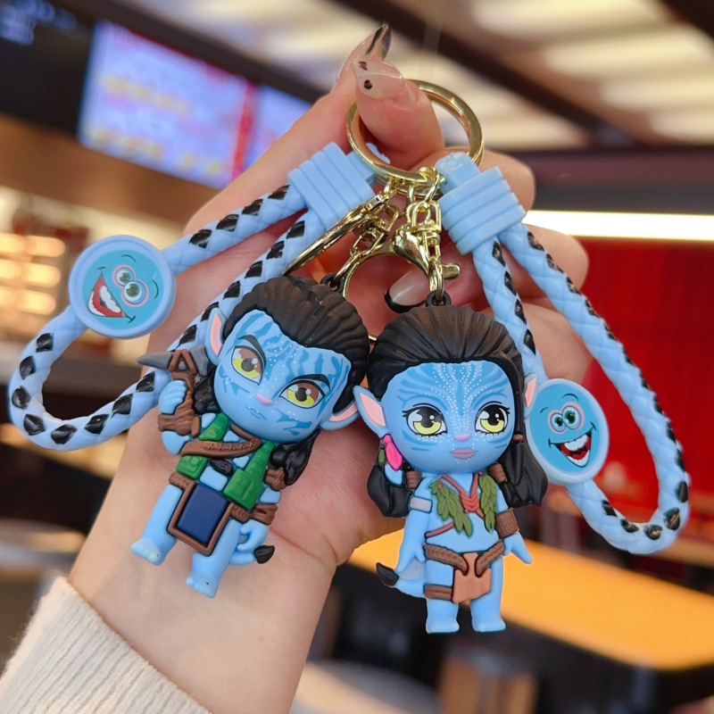 2Nd Generation Avatar Doll Pendant Keychain Figurine Accessories Exquisite Female Avatar 3 Accessories Wholesale
