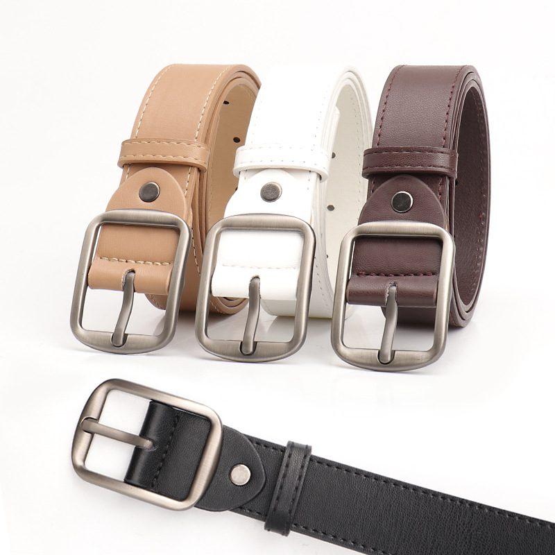New Internet-famous All-match Women's Belt Fashion Casual Style Pin Buckle Belt Women's Denim Belt Unisex Belt