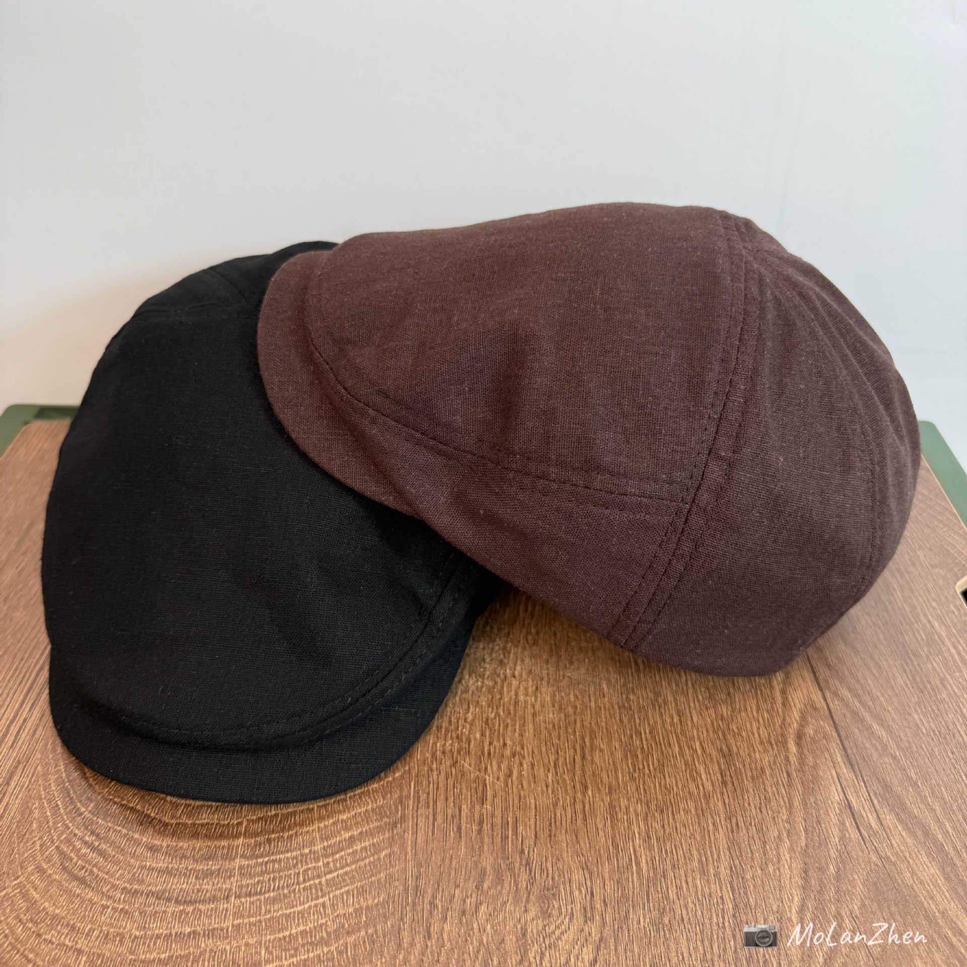 Japanese Old Money Style Spring and Summer New Breathable Cotton and Linen Forward Cap Unisex Fashion Retro Newsboy Hat British Painter Hat