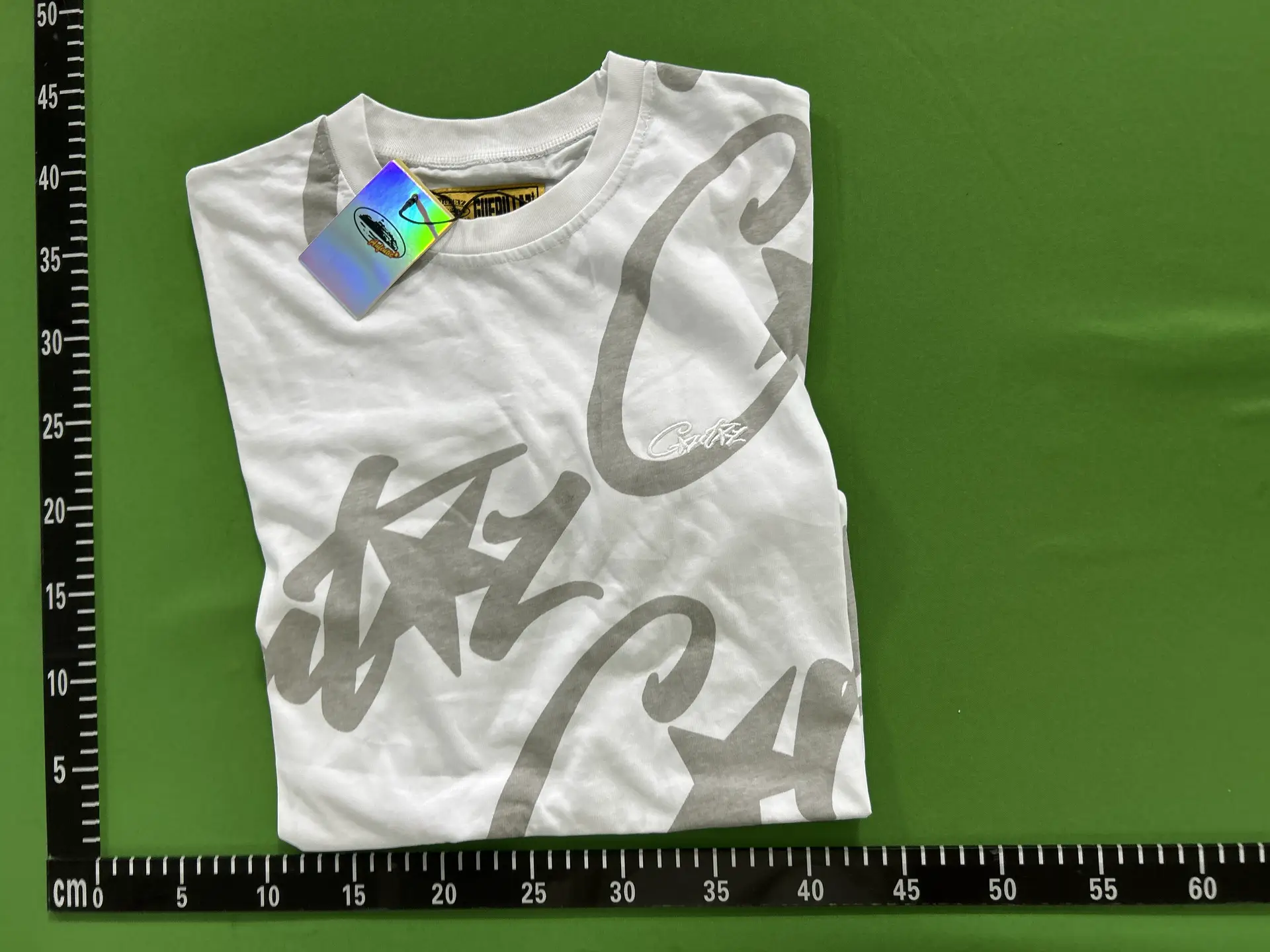 Corteiz Alcatraz New Cross-border American Style Full Print Men's Sports T-shirt Street Casual Loose Short Sleeve