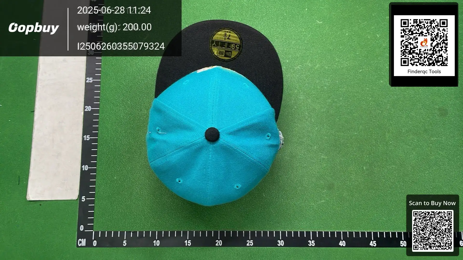 New Era 59FIFTY Fitted Cap Teal
