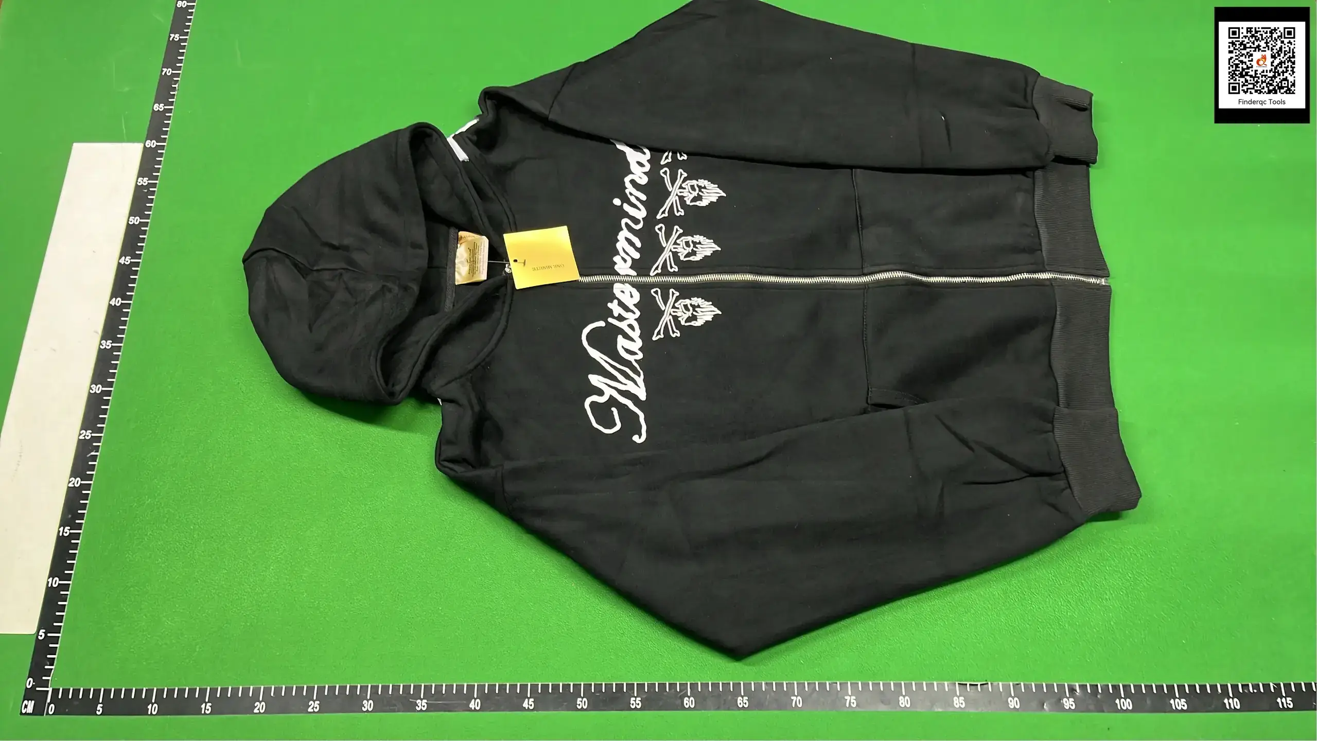 Mastermind Skull Zip Hoodie Black Men's