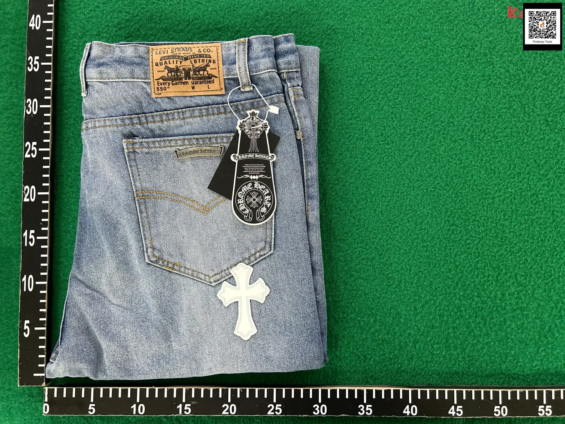 24 New Cross Leather Standard Washed Jeans for Couples Street Loose Spring and Autumn Straight Pants for Men and Women in stock