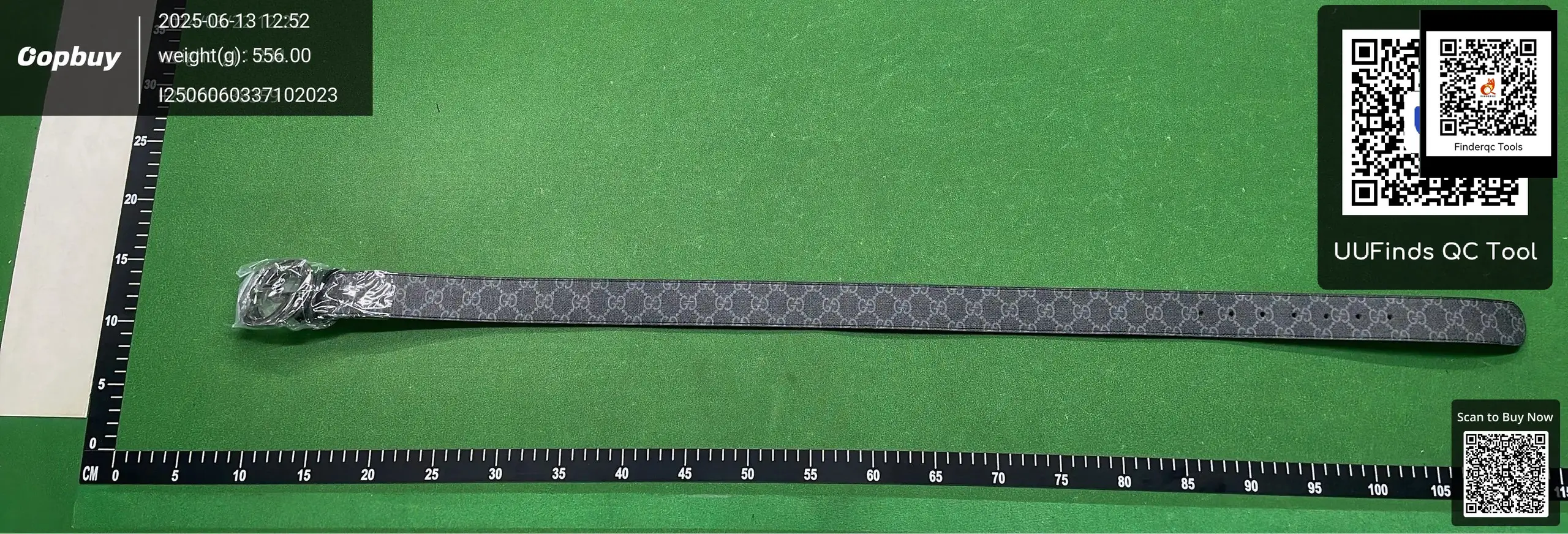 Gucci GG Supreme Belt