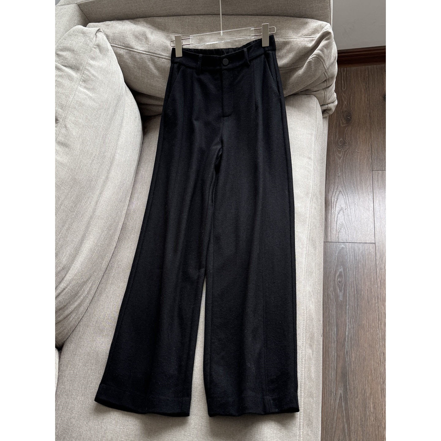 2026 Wool Blend Spring Casual Suit Straight-Leg Pants Commuter Wide-Leg Pants Wholesale H13Dk66618