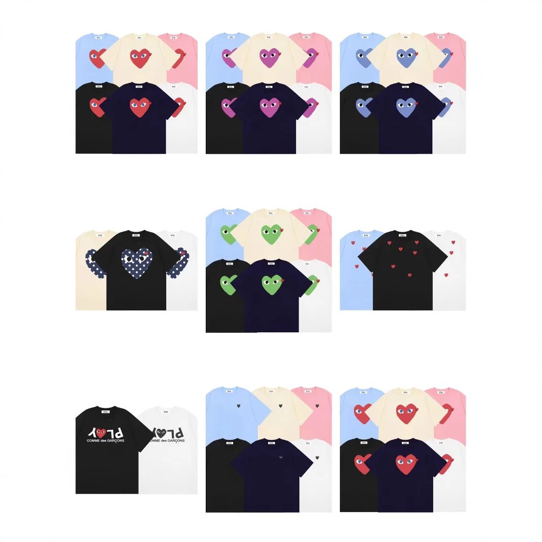 COMME des GARÇONS PLAY T-shirts