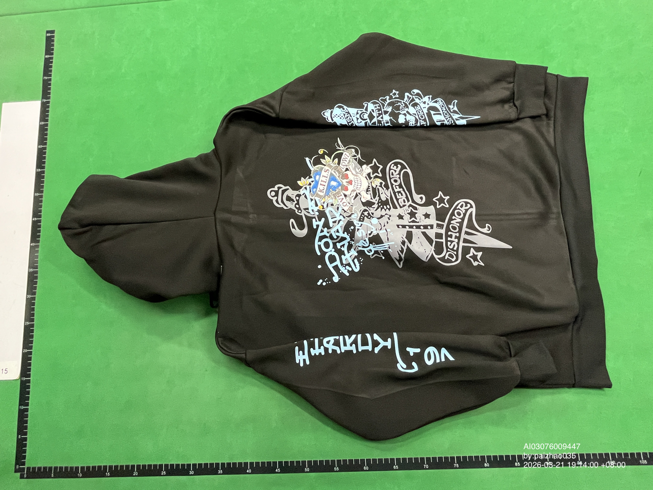 Tapout Black Zip Up Hoodie QC