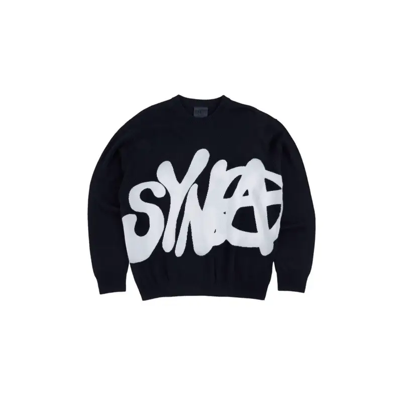 Cross-Border European and American Foreign Trade Fashion Casual Solid Color Crew Neck Sweater Comfortable Stylish Top