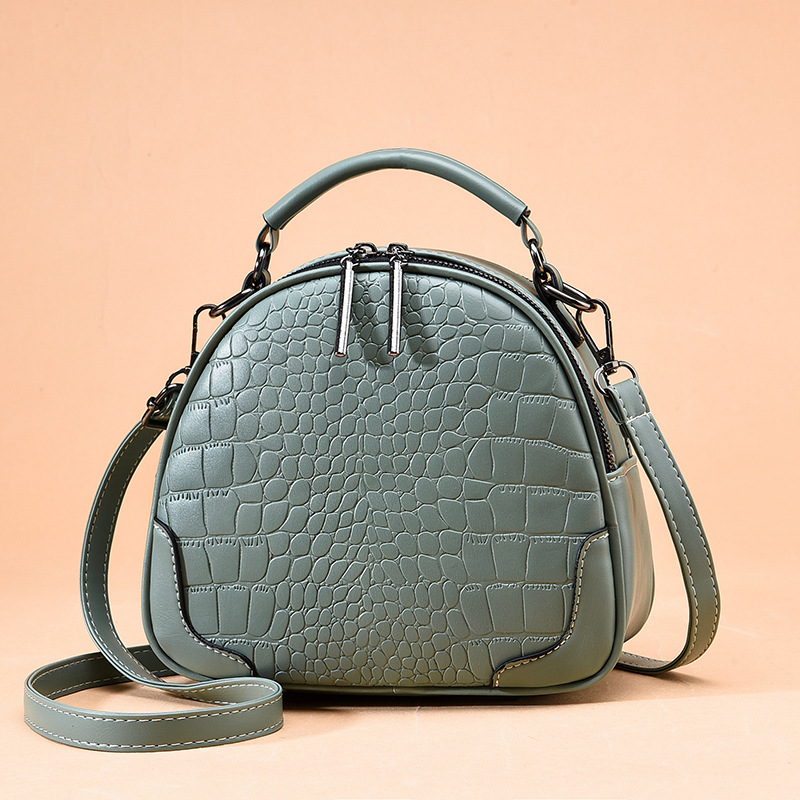 New Crocodile Leather Women's Bag Mother Bag All-match Small Bag Shoulder Bag Crossbody Bag Texted Small Bags